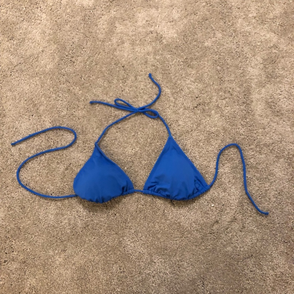 DONATING SOON! Blue Bikini Top